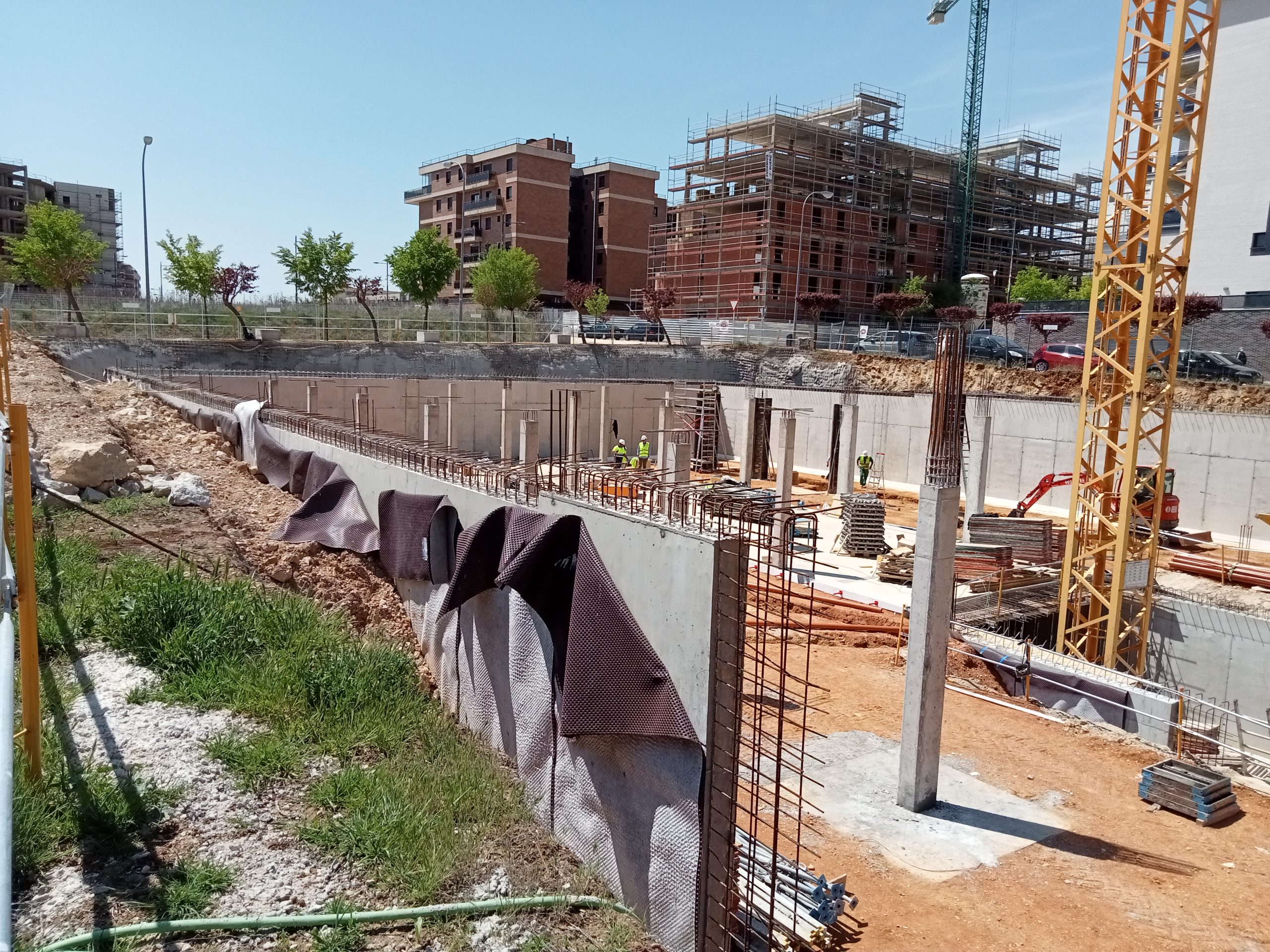 AVANZAN LAS OBRAS DE LA NUEVA COMISARÍA PROVINCIAL DE SORIA